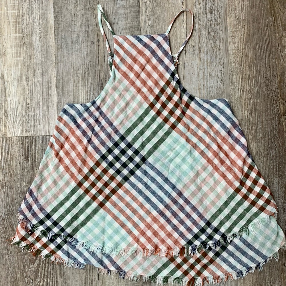 American Eagle Plaid Tank